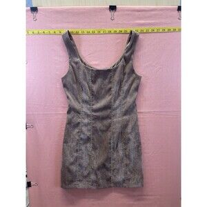 Altar’d State Dress Womens X-Small Brown Corduroy Sleeveless Mini Dress